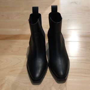 Everlane Western Black Booties Size 8